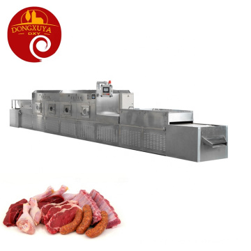 High Efficiency Diced Chicken Microwave Drying Dehydration Equipment